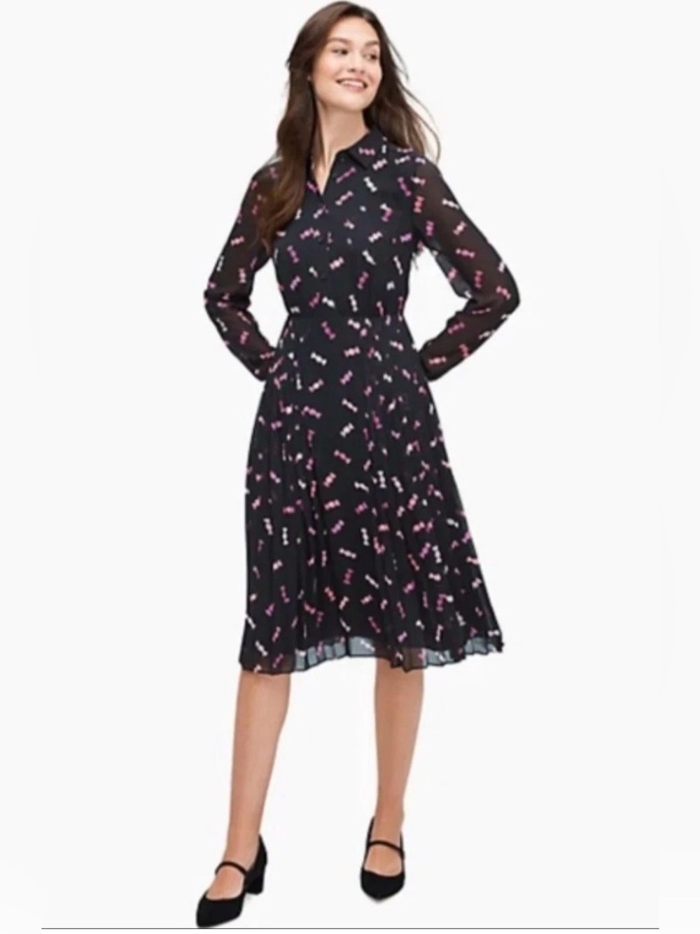 Kate Spade Sweetest Candy Chiffon dress